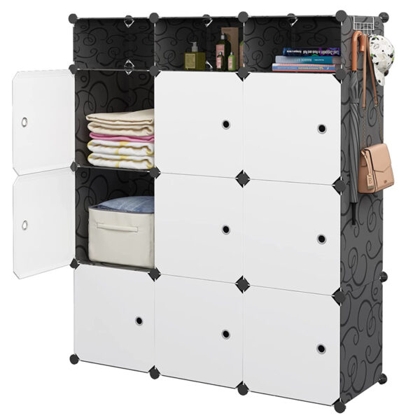 Modular Resin Plastic Cabinets Versatile Storage Options for Home and Office