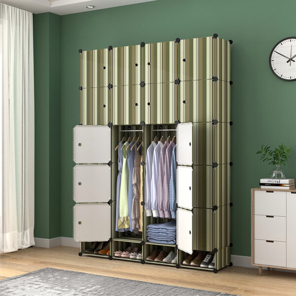 Space-Saving Resin Plastic Closets Ideal Storage Solutions for Home and Office Use