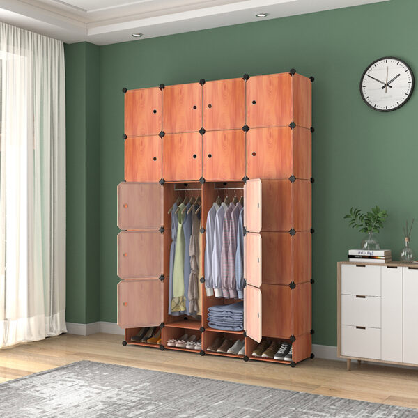 Space-Saving Resin Plastic Closets Ideal Storage Solutions for Home and Office Use